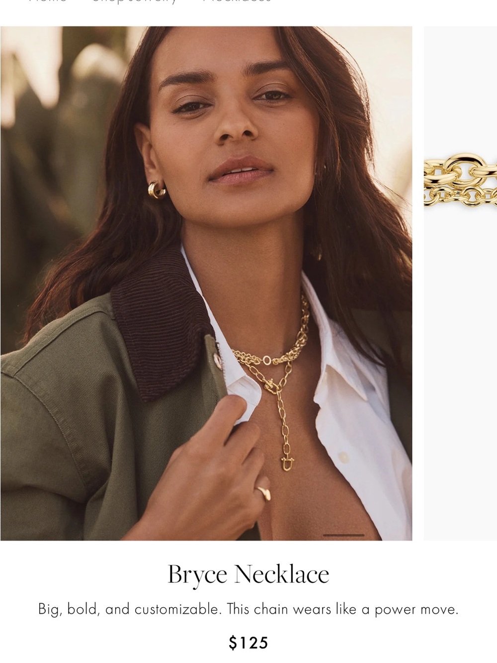Gorjana Bryce Necklace - Picture 3 of 7